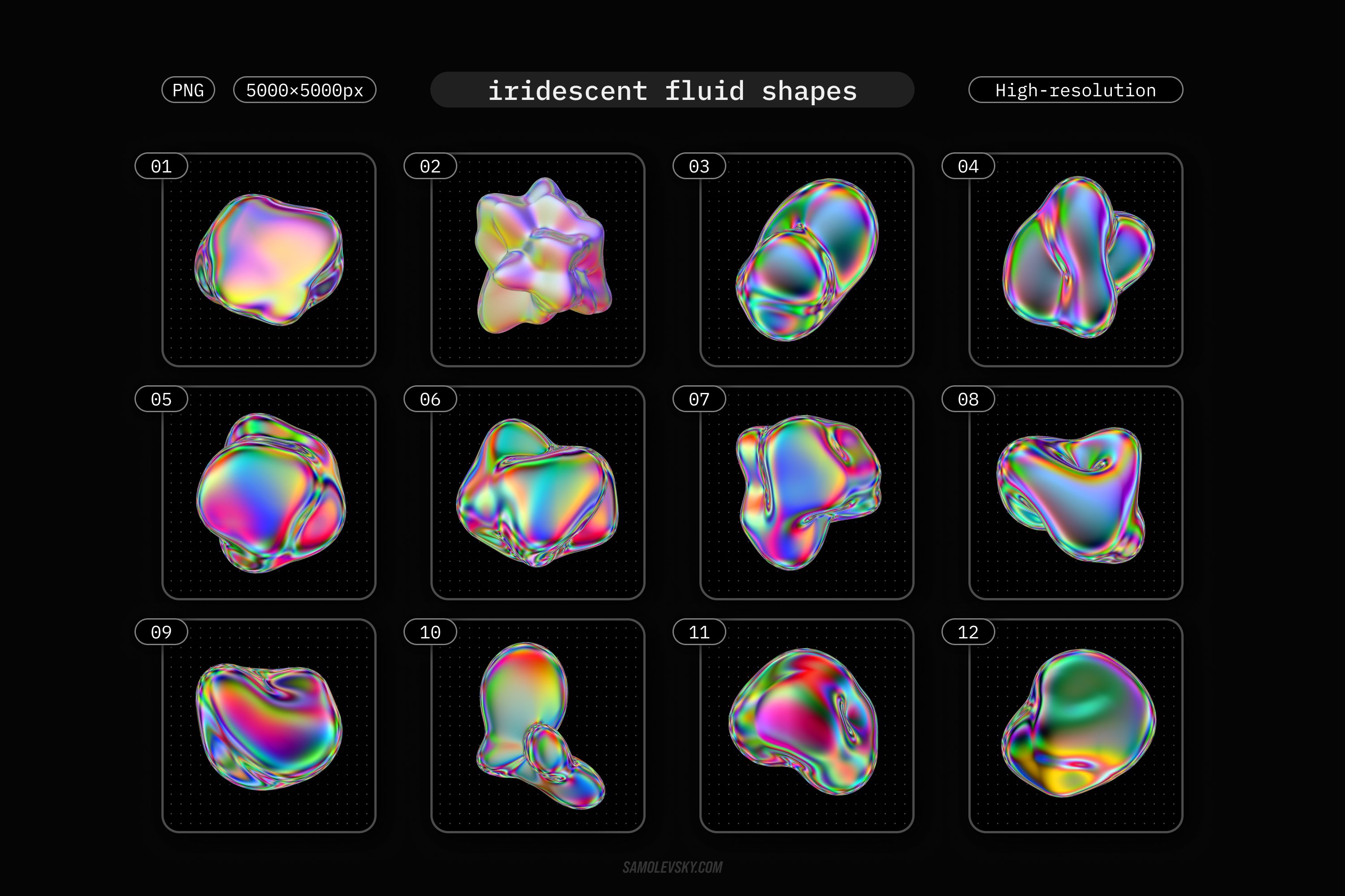 iridescent-liquid-3d-shapes-collection-02-
