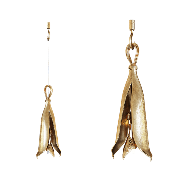 Vetvi Korolek金银花形状金属艺术吊灯3D模型（OBJ,FBX,MAX）