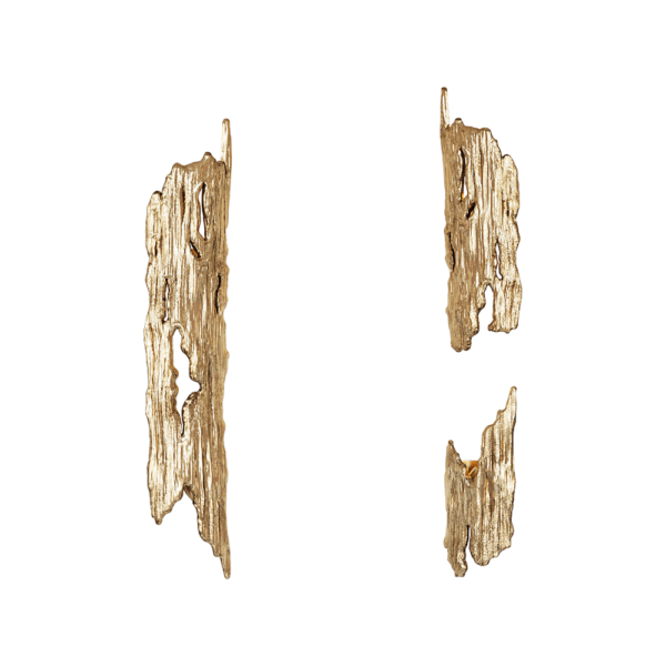 Vetvi Wood系列树皮造型金属艺术壁灯3D模型（OBJ,FBX,MAX）