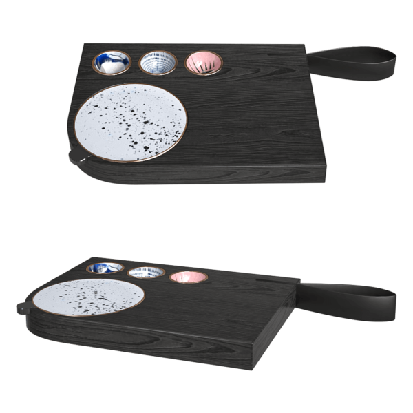 KOOB带小碟子的砧板3D模型（OBJ,FBX,MAX）