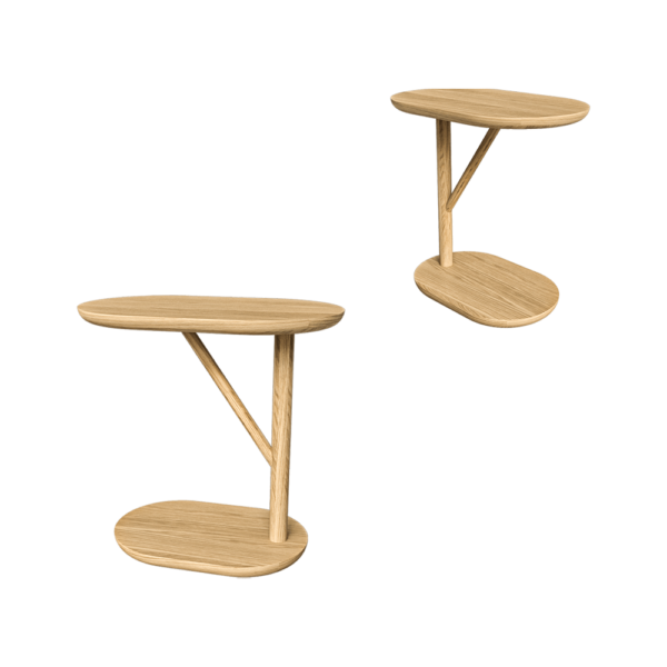 ANNI HAUS Porto原木边桌 边几3D模型（OBJ,FBX,MAX）