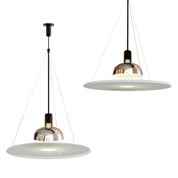 意大利Flos Frisbi飞碟吊灯3D模型（OBJ,FBX,MAX）