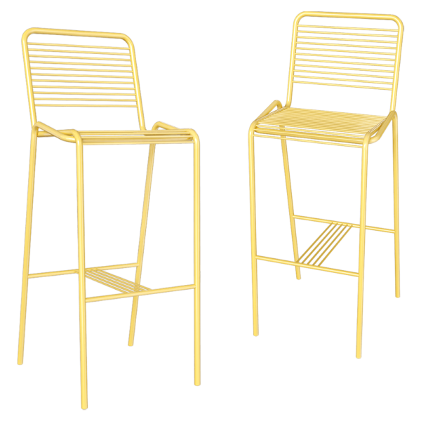 Artu Le Tube金属线条高脚椅3D模型（OBJ,FBX,MAX）