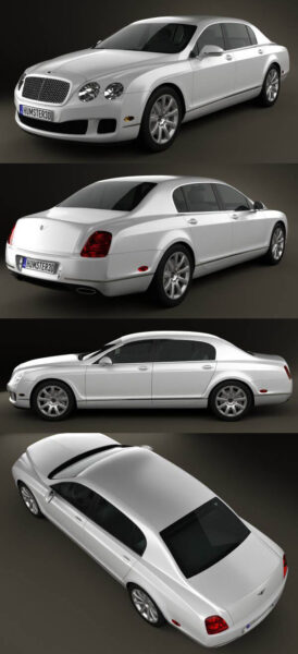 2012款宾利Bentley Continental GT汽车3D模型（MAX）