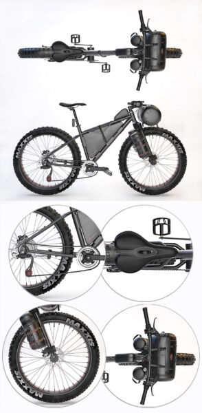 Magnum Peak山地自行车3D模型（FBX,MAX）