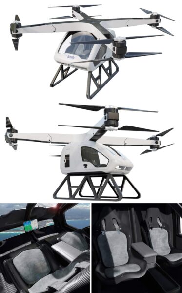 Workhorse Surefly飞行汽车 空中的士3D模型（OBJ,FBX,MAX）