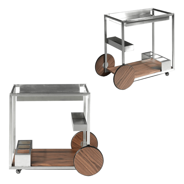Angel Cerda酒吧推车 酒水食品推车3D模型（OBJ,FBX,MAX）