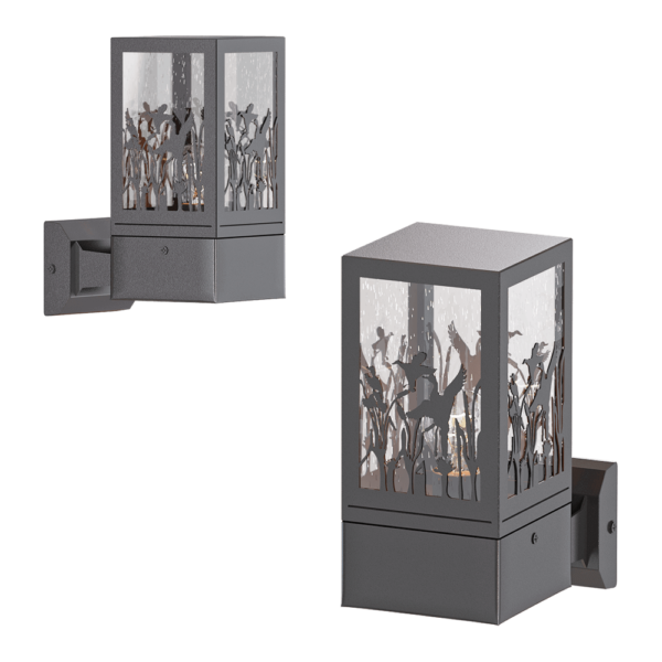 Odeon Light Fressi深灰色金属灯罩壁灯3D模型（OBJ,FBX,MAX）