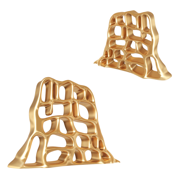 MAVIMATT Lava金属熔岩书架3D模型（OBJ,FBX,MAX）