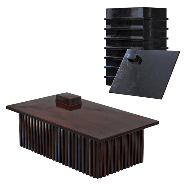 Pulpo Building装饰性盒子3D模型（OBJ,FBX,MAX）