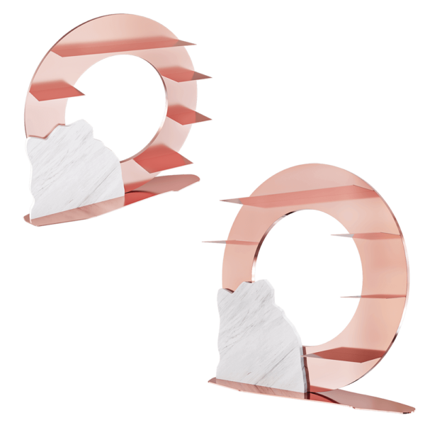 MAVIMATT Orbis圆形雕塑艺术展示架3D模型（OBJ,FBX,MAX）