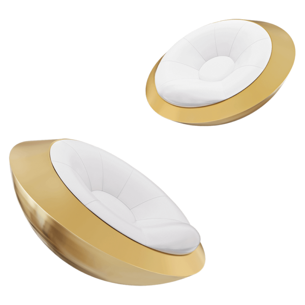 MAVIMATT UFO旋转飞碟椅3D模型（OBJ,FBX,MAX）