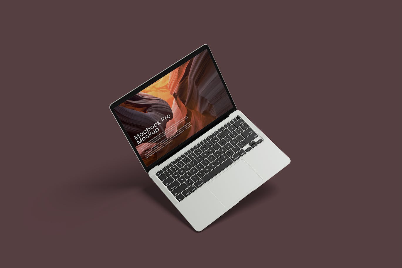 MacBook Pro苹果笔记本电脑样机模板 (PSD)
