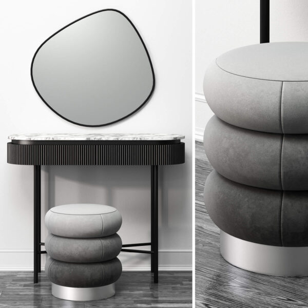 Kare Design Glenn梳妆台3D模型（OBJ,MAX）