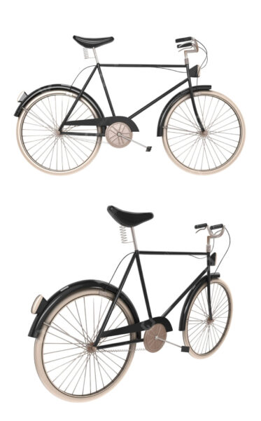 Kare Design城市自行车3D模型（OBJ,FBX,MAX）