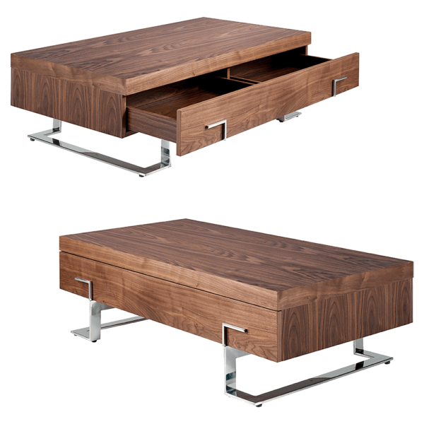 Angel Cerda带抽屉的矮咖啡桌 茶几3D模型（OBJ,FBX,MAX）