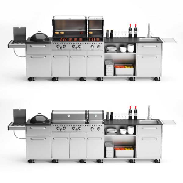 烧烤设备 烧烤架3D模型（OBJ,MAX）