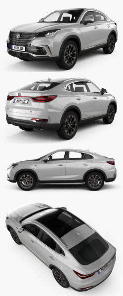2022长安CS85 Coupe SUV汽车3D模型（OBJ,FBX,MAX,C4D,LWO）