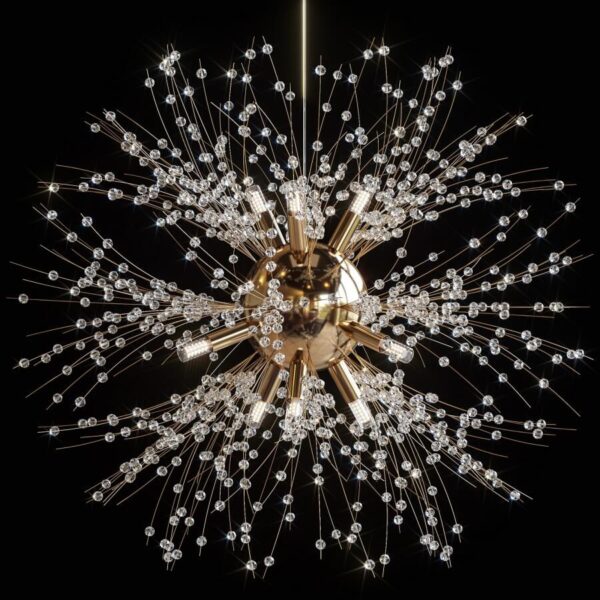 ROSALIA烟花吊灯3D模型（OBJ,FBX,MAX）