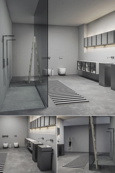 Bespoke浴室家具组合3D模型（OBJ,MAX）