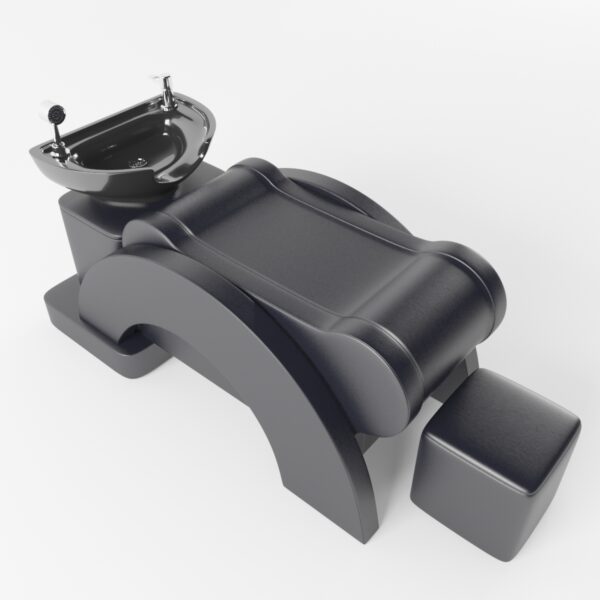 理发店洗头躺椅3D模型（OBJ,FBX,MAX）