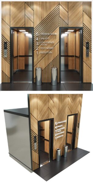 电梯 客梯3D模型（OBJ,FBX,MAX）