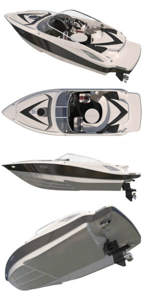 海船 救生艇3D模型（OBJ,FBX,MAX,C4D,LWO）