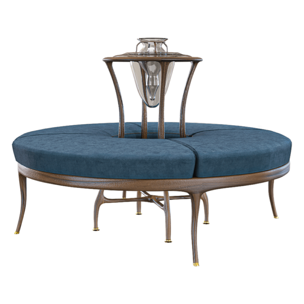 意大利Ceccotti Collezioni Large Flower圆形沙发3D模型（OBJ,FBX,MAX）