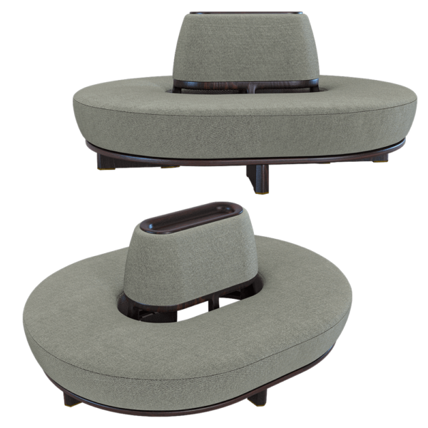 Ceccotti Collezioni Icorondo环形沙发3D模型（OBJ,FBX,MAX）