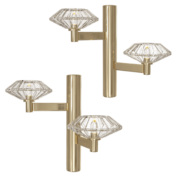 CRYSTAL LUX Rebeca钻石形灯罩壁灯3D模型（OBJ,FBX,MAX）