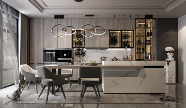 厨房设计 厨房内部场景3D模型（MAX）