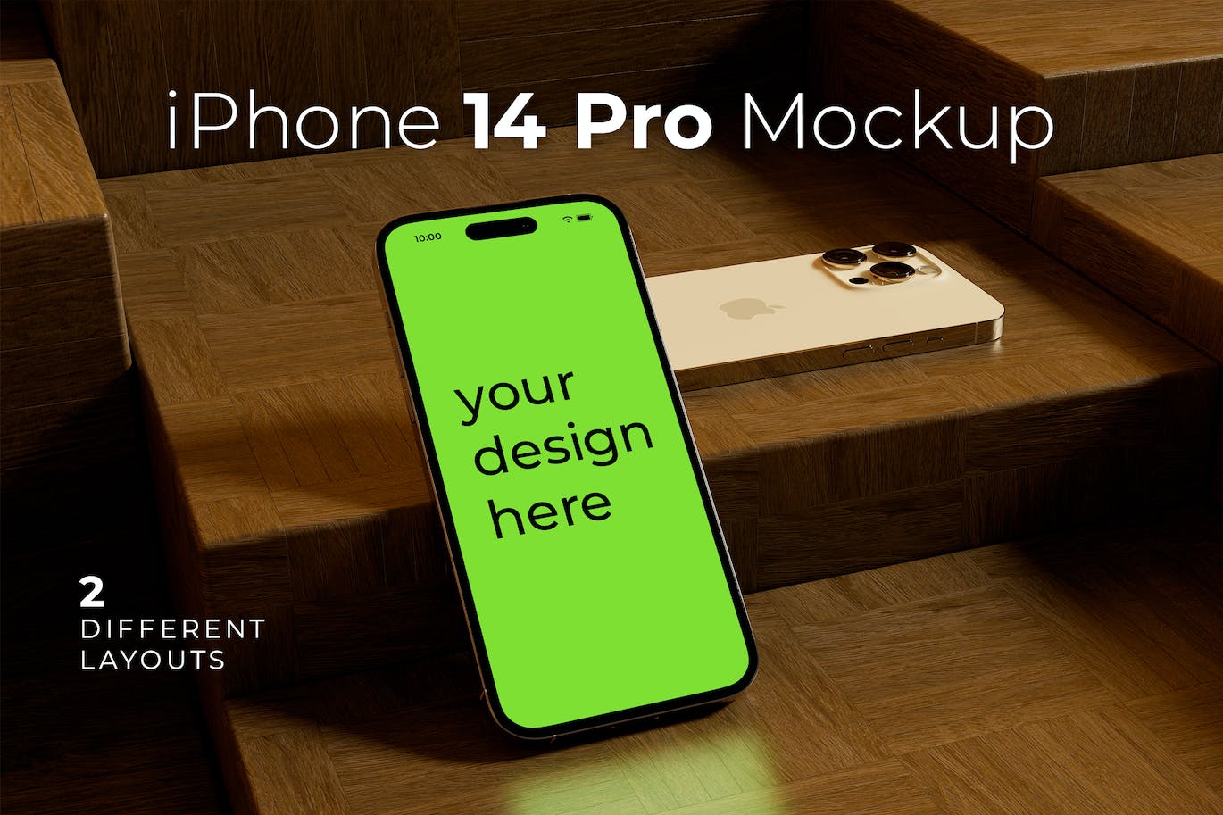 🔴高品质的iPhone 14 Pro APP UI样机展示模型mockups展示模型