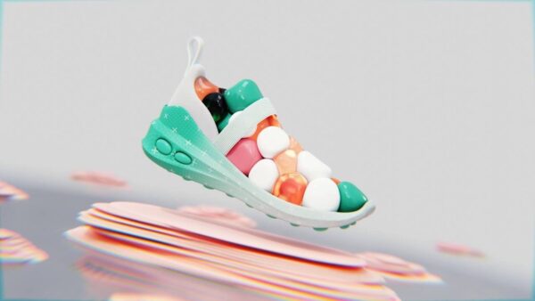 Blender 3D创意鞋子广告动画制作过程+源文件免费下载（中英文字幕）