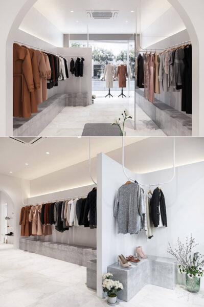 服装店内部场景3D模型（MAX）