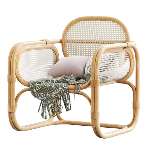 Marte编织休闲椅3D模型（OBJ,FBX,MAX）