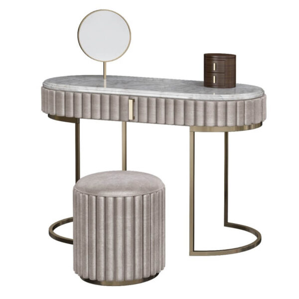 Signorini Coco Daytona Rimmel梳妆台和软垫凳3D模型（OBJ,MAX）