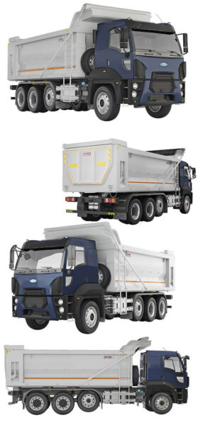 2016福特Ford 3233 SD卡车3D模型（OBJ,FBX,MAX,C4D,LWO）