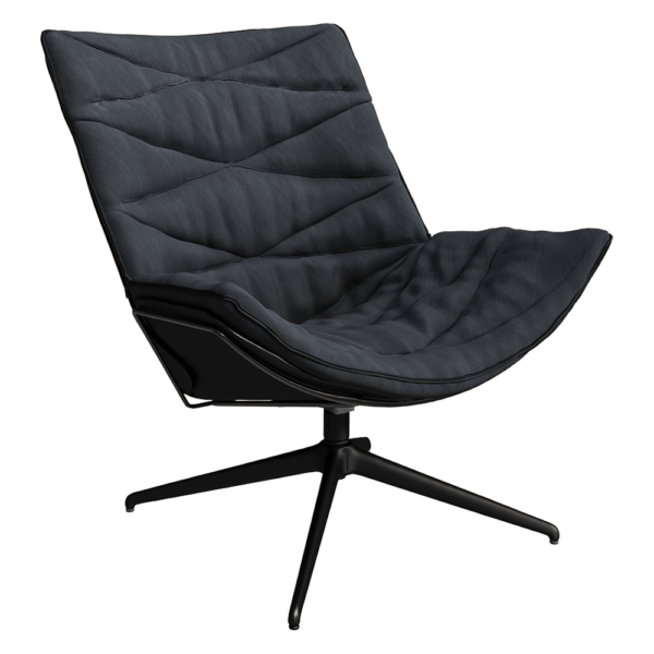 KFF Nest绗缝软垫休闲躺椅3D模型（OBJ,FBX,MAX）