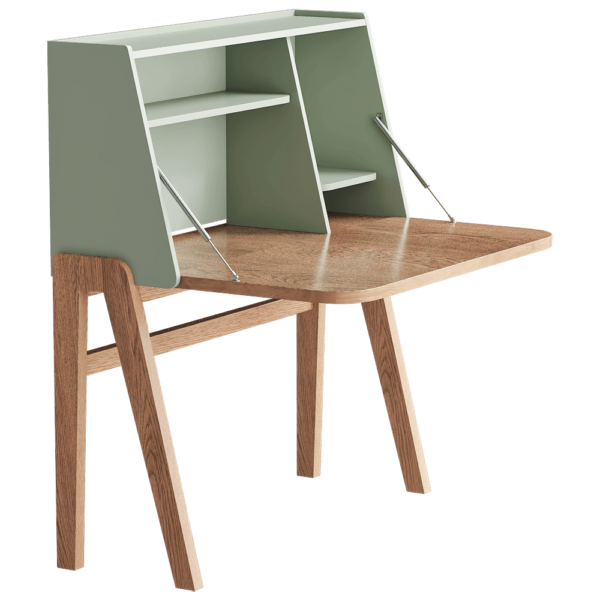 Sculptures Jeux Workin可折叠桌面儿童书桌3D模型（OBJ,FBX,MAX）