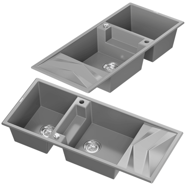 Deante Magnetic双槽厨房水槽3D模型（OBJ,FBX,MAX）