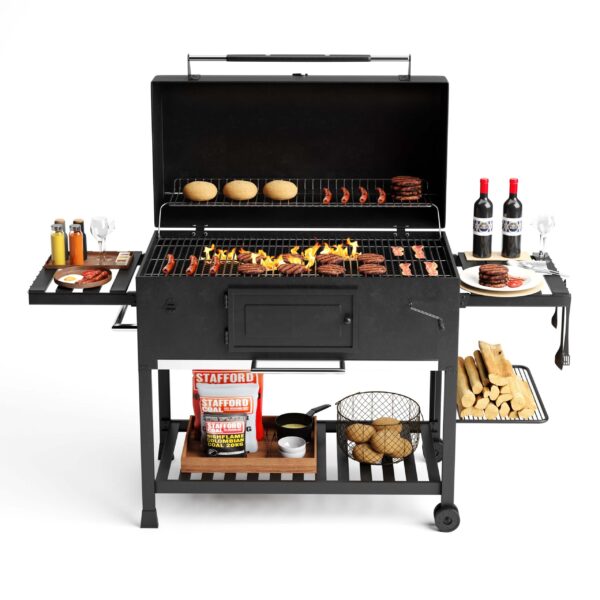 摆满食物的烧烤架3D模型（OBJ,MAX）