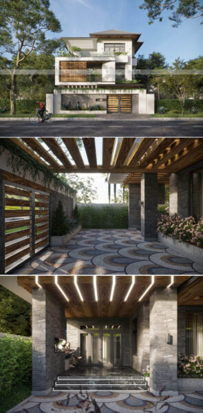 房屋外部场景3D模型（MAX）