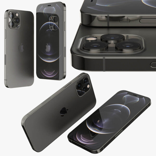 苹果iPhone 12 pro手机3D模型（OBJ,MAX）