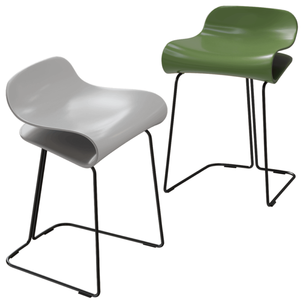 Kristalia BCN经典意式极简椅子3D模型（OBJ,FBX,MAX）