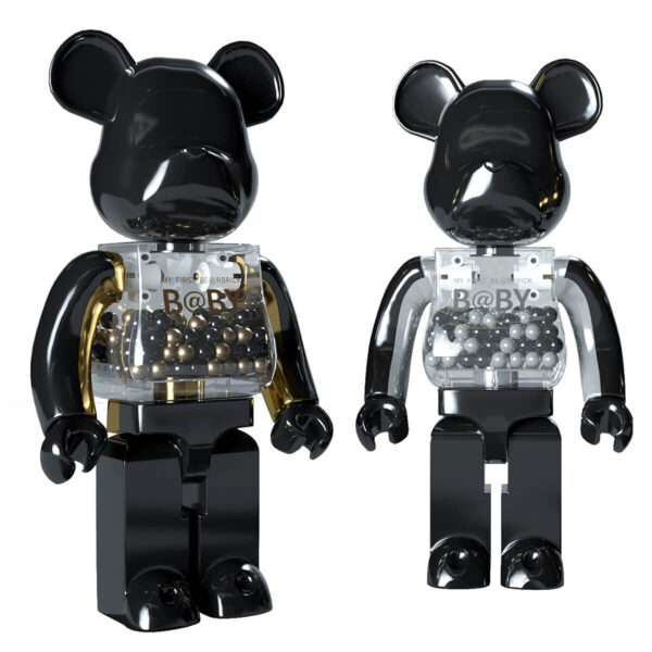 MY FIRST BEARBRICK 1000%积木熊3D模型（OBJ,MAX）