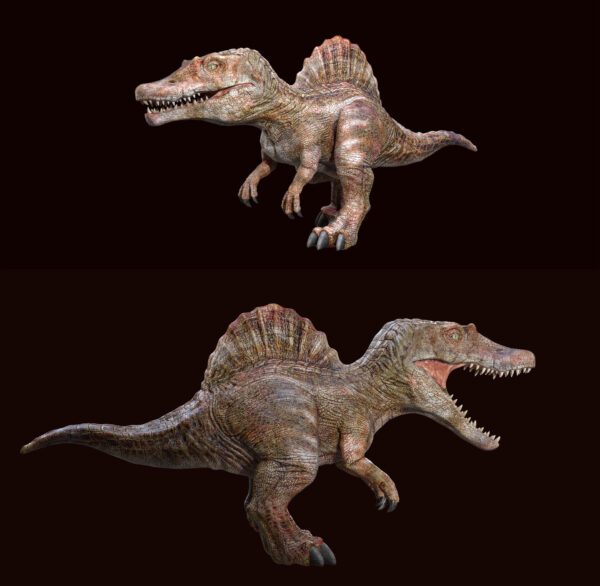 棘龙3D模型（OBJ,FBX,MAX）