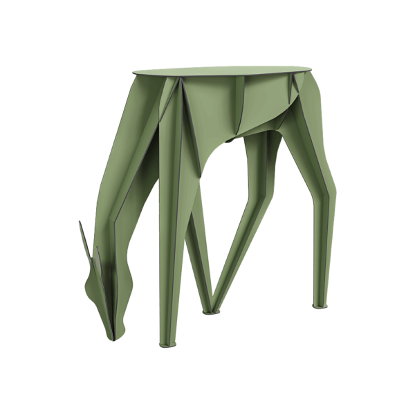 ibride Diane动物造型木质边桌 边几 条几3D模型（OBJ,FBX,MAX）