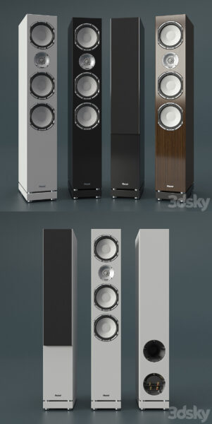 Magnat Quantum 807落地式音箱3D模型（OBJ,MAX）