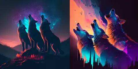Wolves-howling-Algorithm-of-Gradient.webp