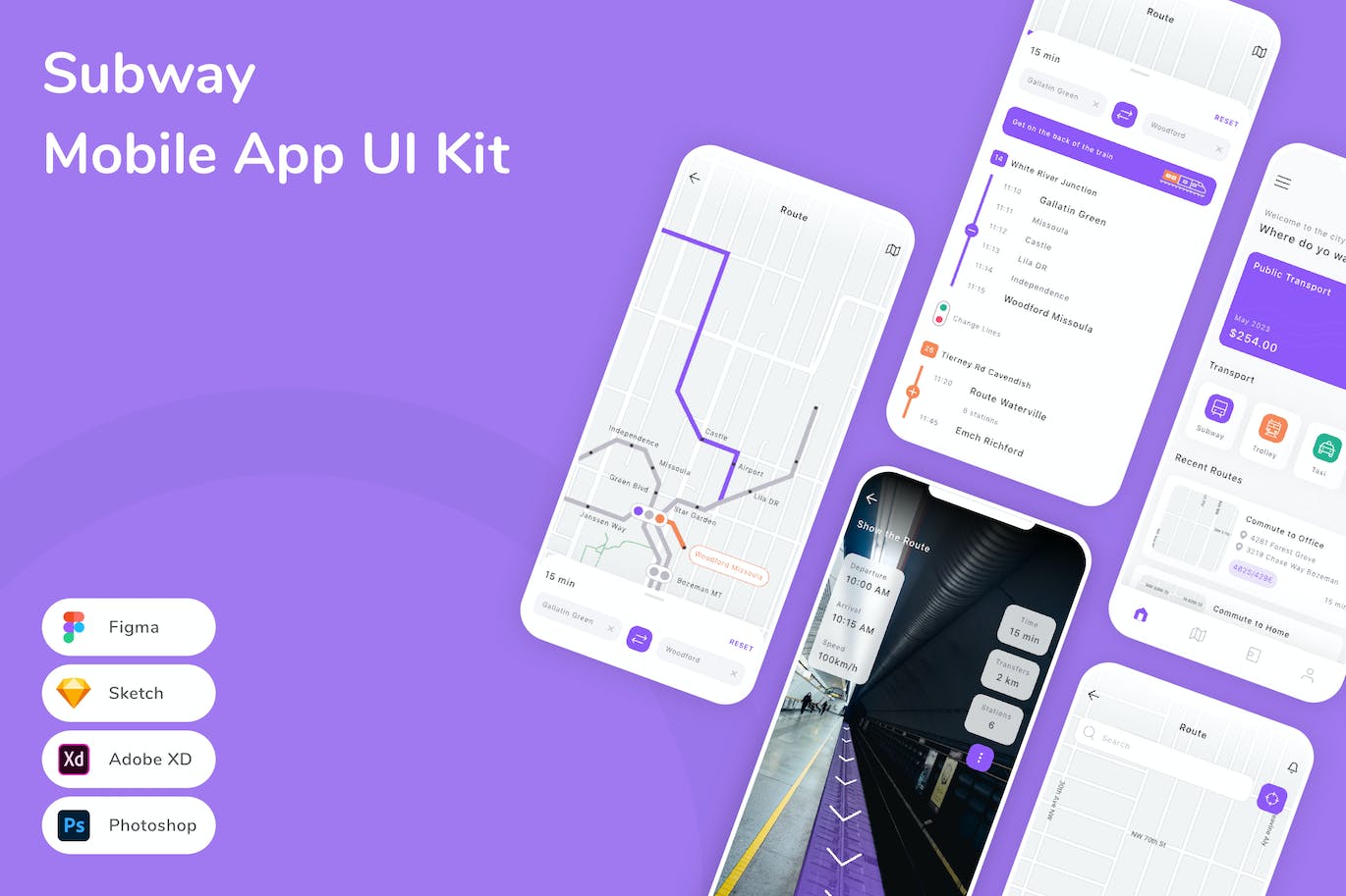 赛百味移动应用App UI Kit (SKETCH,FIG,XD,PSD)